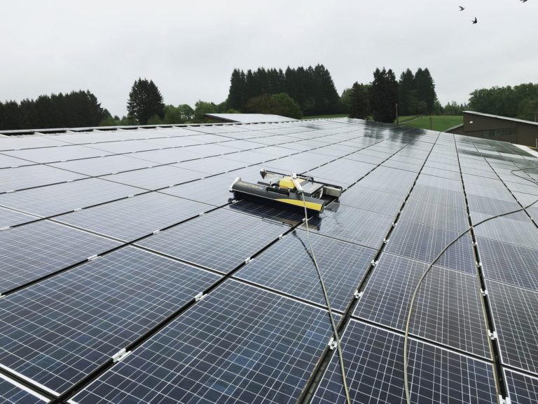 Solar Panel Cleaning by Helios? Good Call!