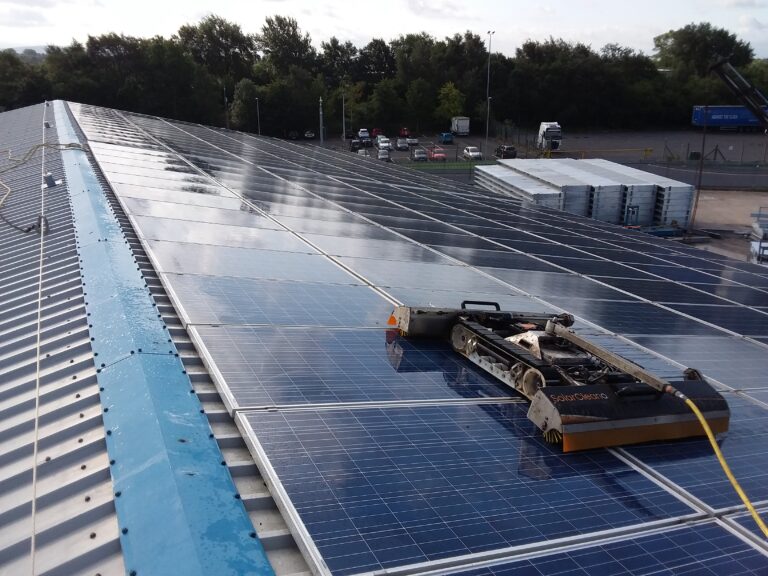 Solar Panel Cleaning by Helios? Good Call!