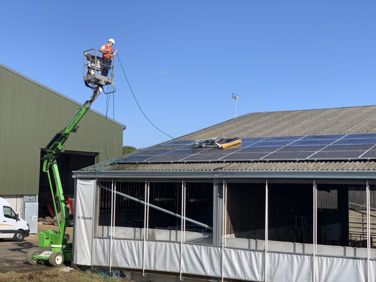 Solar Panel Cleaning by Helios? Good Call!